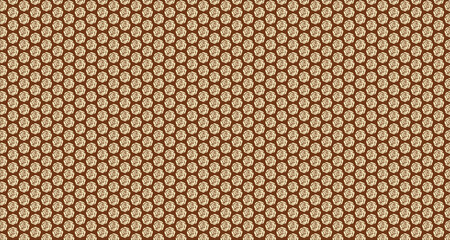 Elegant Floral Pattern with Delicate Flowers and Leaves