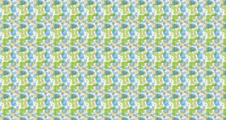 Elegant Floral Pattern with Delicate Flowers and Leaves