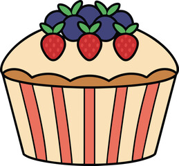Bakery Items Illustration Design. Fresh Bakery Food Artwork. Delicious Bakery Item Drawing. Traditional Bakery Food Illustration. Sweet Bakery Item Artwork. Hand Drawn Bakery Food Design. Tasty Bakery