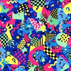Fototapeta premium abstract seamless pattern