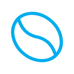 Modern Coffee Bean Icon