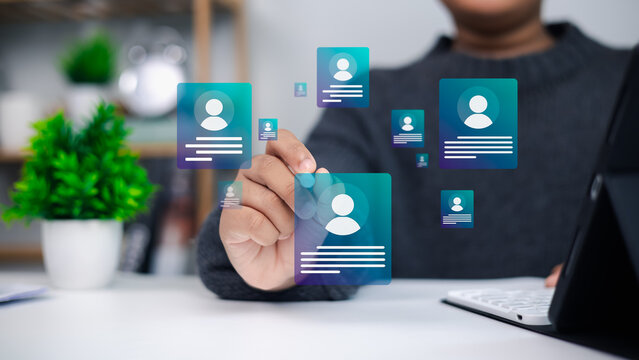 Digital recruitment technology, HR system, human resources management, job candidate profile selection