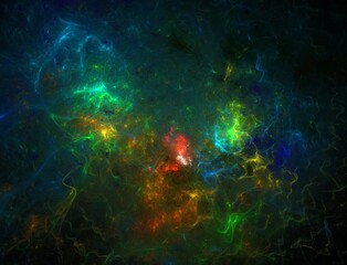 Imaginatory fractal abstract background Image