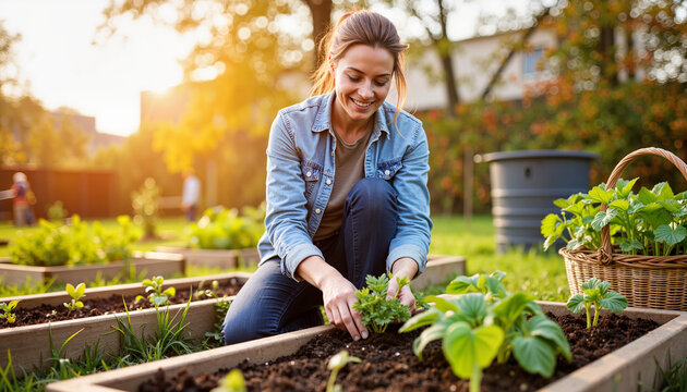 Elegant champagne glasses in warm evening setting, celebration ambiance