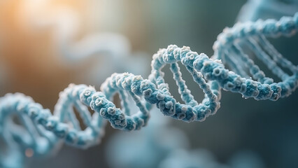 A light micrograph showing the linear genome structure found in some plants and fungi. 