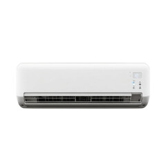 Indoor Air Conditioner Unit with Digital Temperature Display and Sleek White Design for Home or Office Cooling Solutions