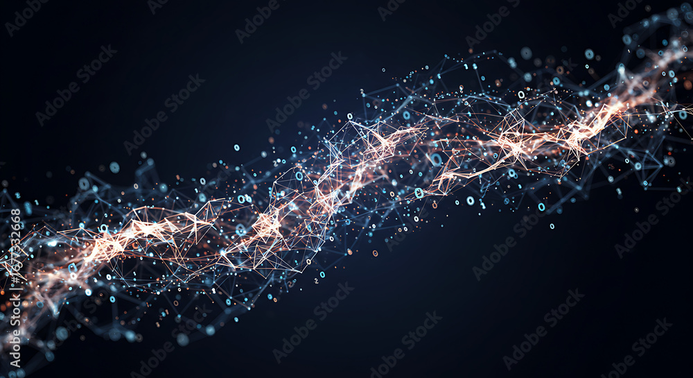 Poster electric symphony: a mesmerizing visualization of energy, rendered in a captivating abstract form. t