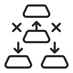 Stack Limit Vector Line Icon Design
