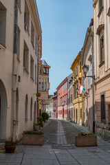 Sopron historical Old town  Hungary