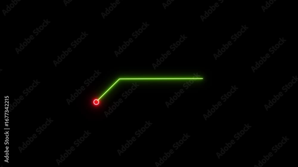 Fototapete animated glowing callout elements and hud graphics. neon callout elements designed for text highligh