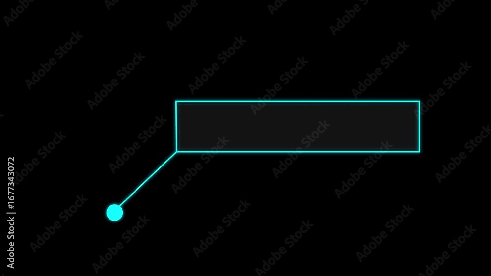 Fototapete animated callout elements and hud graphics. callout elements designed for text highlighting and user