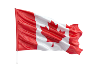 Waving Canadian flag (1)