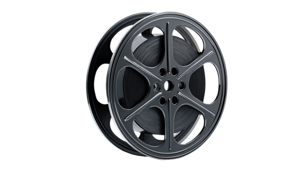 3D Model of a Film Reel