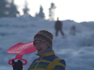 Snow fun in the mountains © Krzysztof