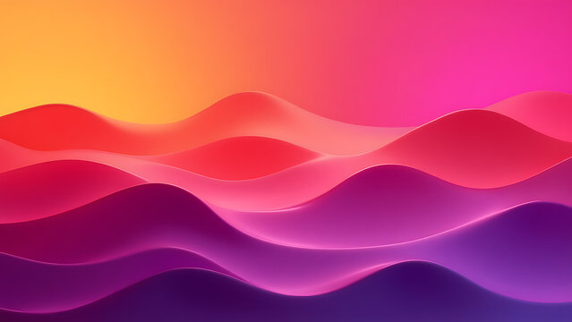 4K abstract background with futuristic geometric patterns, metallic textures, holographic gradients, neon glows, pastel waves, fractal swirls, marble effects, organic paper-cut layers, vibrant colors. - Powered by Adobe