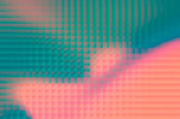 Ribbed glass gradient background. Elegant abstract glass gradient chequered background.