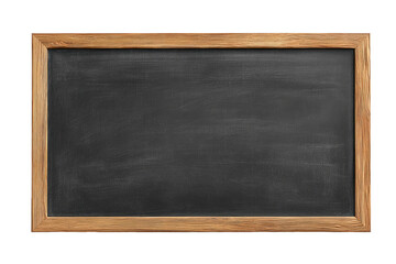 Empty vintage chalkboard
