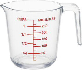 Measuring cup transparent background