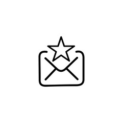  MAIL - thin line vector icon set. Pixel perfect. Editable stroke. The set contains icons: E-Mail, Mail, Envelope, Letter Sending, Inbox Letter