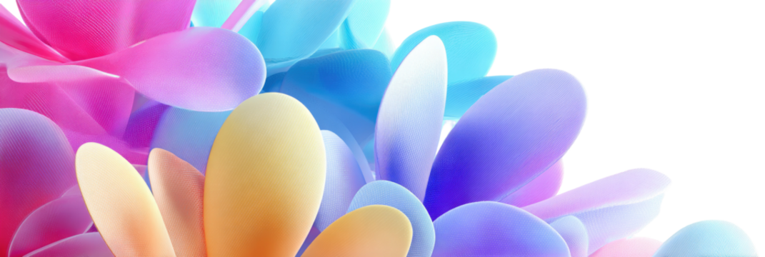 Abstract floral design with vibrant colors (1)