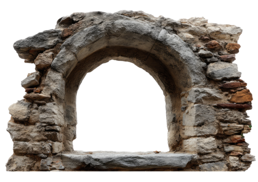 Ancient stone archway