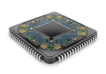 Bright orange calculator with purple buttons and display for modern and colorful office or school use.