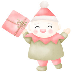 Cozy Christmas Clipart Set