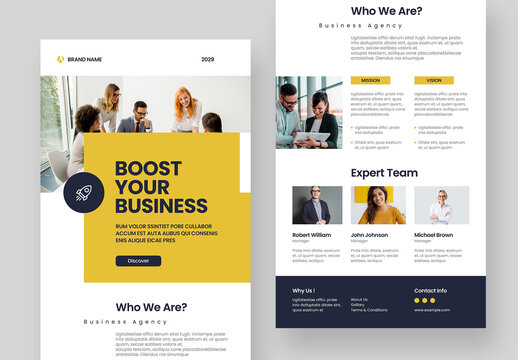 Business Email Newsletter Template