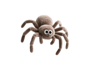 Cute Plush Spider Toy: Halloween Decoration Soft and Fuzzy