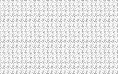 The image is a repeating black-and-white pattern that resembles a tessellation of abstract, amoeba-like shapes.