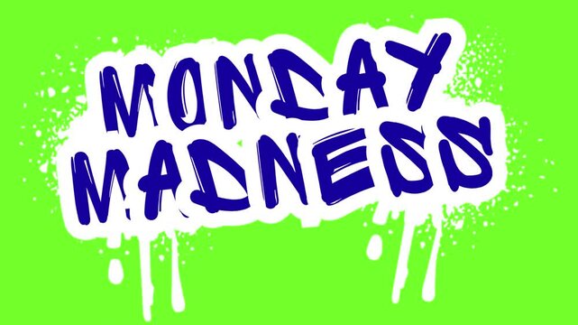 Monday Madness promotional business Video in mp4 format