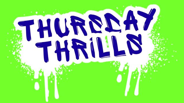 Thursday Thrills promotional business Video in mp4 format