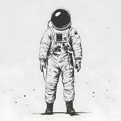 Minimalist Astronaut