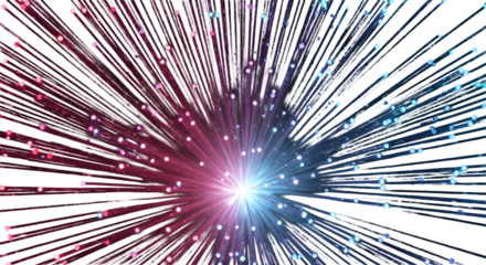 Ethereal convergence of light bursting with cosmic energy in captivating hues a radiant spectacle on