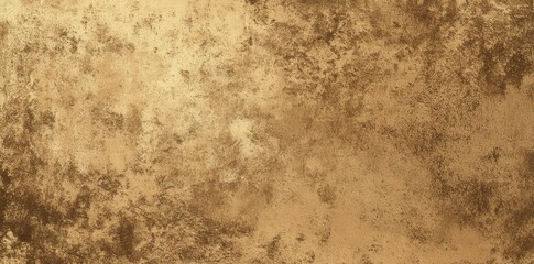 Vintage gold texture background with rough, grunge detailing evoking ancient wall paintings and artistic charm