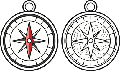 Travel and Adventure Illustration. Adventure Gear Artwork. Travel Essentials Drawing. Outdoor Adventure Items Illustration. Hiking and Travel Gear Artwork. Vacation Travel Items Illustration