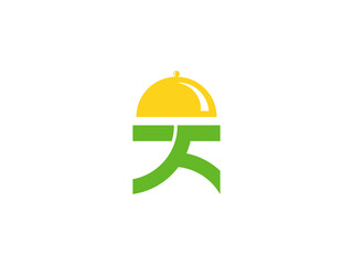 Fototapeta premium Food Delivery Logo 