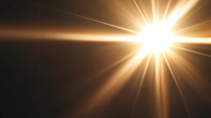 Radiant Burst: A dramatic display of light and energy, this striking image captures a powerful burst of radiant sunlight, emanating outwards with an incandescent glow against a backdrop of darkness. 