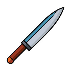 knife isolated on white background