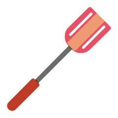 Spatula Illustration Kitchen Utensil for Cooking and Flipping Food