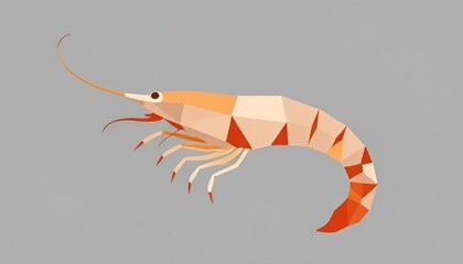 Geometric Shrimp A shrimp shape using geometric forms