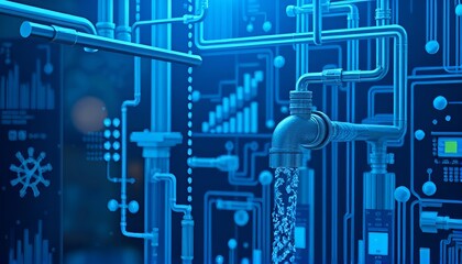 Integrated water systems using sensors and data analytics to opt