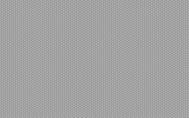 A seamless circle design with grey background on flat lay