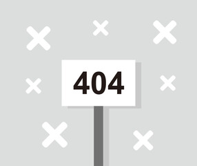 Obraz premium 404 error background concept design