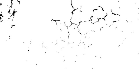 cracked grunge, ground distress texture, damage texture. old black and white wall background crack vector, grunge texture.