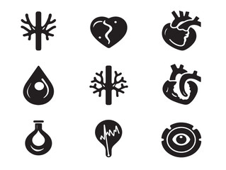 Professional Vein Icon Vector Illustration for Healthcare and Medical Anatomy Concepts