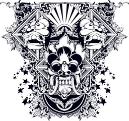 Traditional Masa vector Design