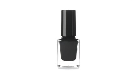 Black nail polish bottle