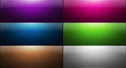Assorted Colorful Gradient Backgrounds | Abstract Set of Purple, Blue, Green, Pink, and Brown Smooth Backdrops for Web Design, Presentations, and Creative Projects