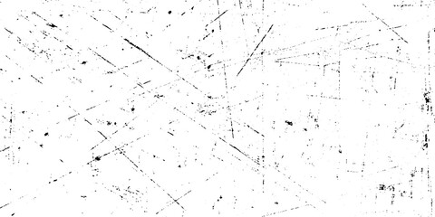 Abstract grunge texture. old canvas pattern textured for overlay or screen scratch effect, Grunge black and white. Rusty Cracks and Scratches pattern vector design on transparent background.